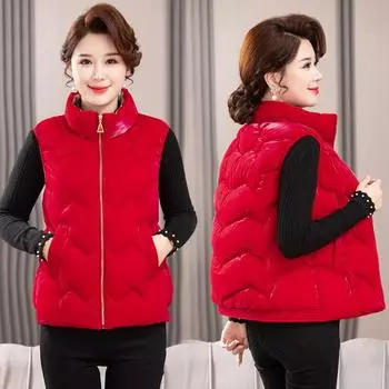 Женская зимняя куртка больших размеров с утолщенной подкладкой, теплая верхняя одежда, длинная, облегающая, повседневная, удобная, с капюшоном, без рукавов 5XL
