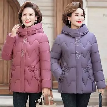 Женская зимняя куртка-пуховик с хлопковой подкладкой и флисовым капюшоном, толстые парки, теплое свободное длинное пальто, зимнее пальто свободного кроя XXXXXL синий