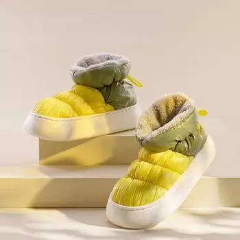 Женская зимняя обувь, Новое поступление 2022 года, теплые флисовые зимние ботинки унисекс, модная удобная хлопковая обувь на платформе 36-37