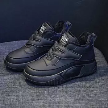 Женская зимняя обувь, новые поступления, теплые кроссовки, женская повседневная спортивная обувь для скейтборда, удобные бархатные зимние ботильоны 35