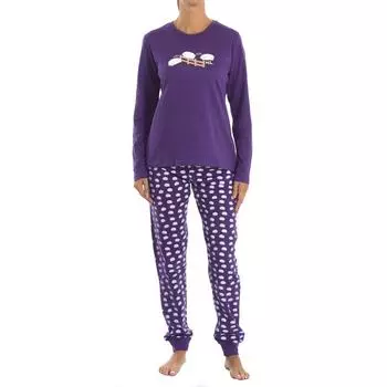 Женская зимняя пижама KL45222, Одежда для сна, Домашняя одежда, Женские пижамы