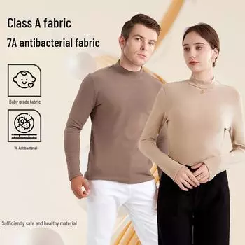 Женская зимняя рубашка из немецкого бархата с полувысоким воротником - толстая, теплая, с длинными рукавами, для мужчин и женщин Women s model, XL