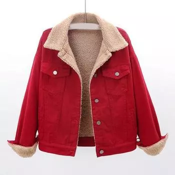 Женская зимняя утепленная и утепленная куртка-поло больших размеров с воротником-стойкой на пуговицах, короткая свободная повседневная куртка 3XL