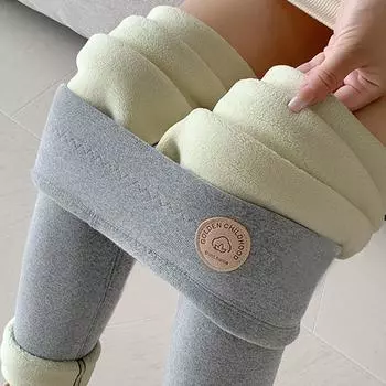 Женская зимняя верхняя одежда, хлопковые брюки, толстые берберские флисовые морозостойкие и теплые брюки XXL