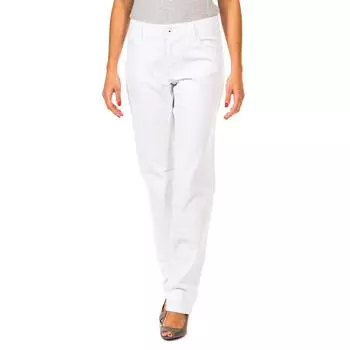 Женские 36691051 Водонепроницаемые прямые длинные брюки 32-USA белый