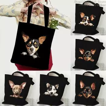 Женские 3D аниме-сумки с собаками, забавная модная сумка через плечо с изображением животных и собак, сумка для отдыха и любителей собак