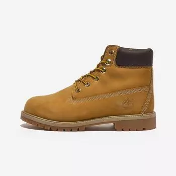 Женские 6-дюймовые желтые водонепроницаемые рабочие ботинки Timberland премиум-класса-12909