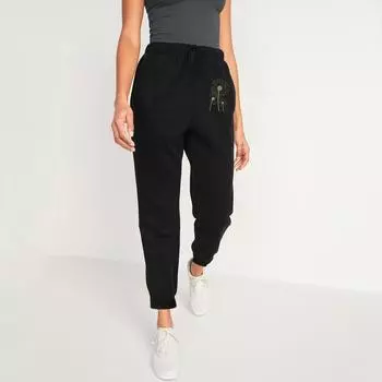 Женские активные мешковатые брюки с эластичной резинкой на талии и карманами, спортивные штаны для тренировок, брюки для бега L белый