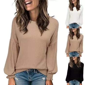 Женские эластичные брюки с высокой талией, повседневные активные брюки с широкими штанинами и длинными брюками, брюки с карманами M чёрный