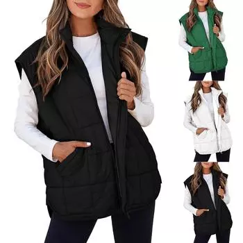 Женские эластичные брюки с высокой талией, повседневные активные брюки с широкими штанинами и длинными брюками, брюки с карманами L армия зеленый