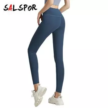 Женские эластичные леггинсы для йоги с высокой талией и подтяжкой бедер для бега, занятий спортом и фитнесом