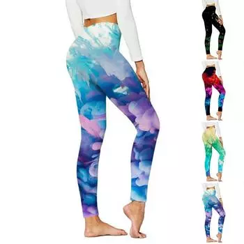 Женские эластичные леггинсы с принтом пылающей розы для йоги, фитнеса, бега, тренажерного зала, спортивные брюки для активного отдыха XS чёрный