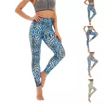 Женские эластичные леггинсы с желтыми лимонными принтами для йоги, фитнеса, бега, тренажерного зала, спортивные брюки для активного отдыха XS синий