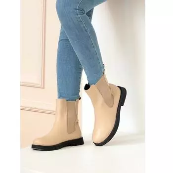 Женские эластичные сапоги и ботильоны на удобной подошве 020-L1212-22Volume