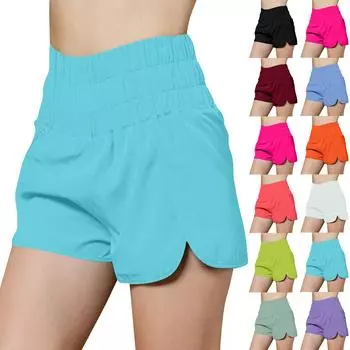 Женские эластичные шорты для тренировок Wasit для бега и свободные спортивные шорты для отдыха и спорта M