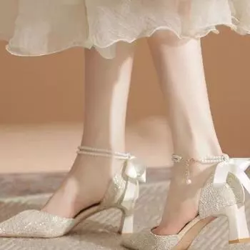 Женские элегантные туфли на высоком каблуке с острым носком, весенние модные туфли на плоской подошве, модельные туфли нового дизайна, женские свадебные туфли-лодочки, Zapatos 41 хаки