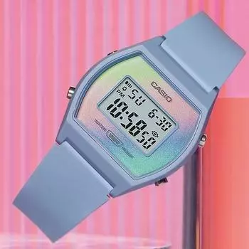 Женские электронные часы CASIO LW-205H-2A в стиле поп-стиль