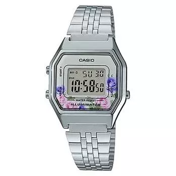 Женские электронные наручные часы Casio в винтажном дизайне LA680WA-4C