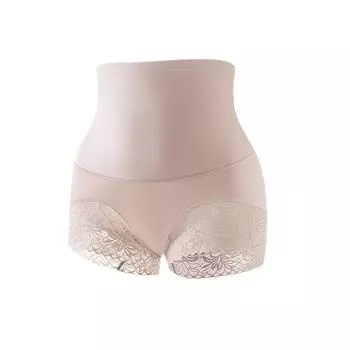 Женские антибактериальные хлопковые брюки с высокой талией и подъемом бедер, большие женские защитные брюки с плоскими углами, без следов M чёрный