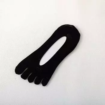 Женские антибактериальные хлопковые носки с пальцами - Дышащие, против грибка стопы, сетчатый дизайн до середины икры, летний короткий стиль с раздельными пальцами One Size