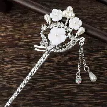 Женские аксессуары для волос, костюмный головной убор, кисточка, заколка для волос Buyao, заколки, антикварные заколки 7cm