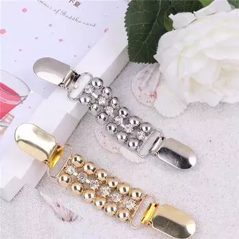 Женские аксессуары, круглые простые зажимы для одежды, зажимы для кардигана с пряжкой для одежды серебряный