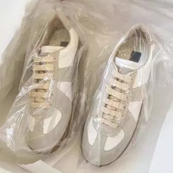 Женские балетки Dexun Cowhide White - Коллекция Весна/Осень 2024: Натуральная кожа, повседневная, универсальная, с увеличенной внутренней частью. 36