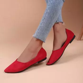 Женские балетки из флока, легкие мокасины на плоской подошве, элегантные туфли для мам на мягкой подошве для женщин, туфли Мэри Джейн, Zapatos De Mujer 35 синий