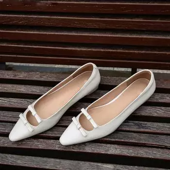 Женские балетки, новые, с острым носком, балетки без застежек, обувь для женщин, для отдыха, высокое качество, мягкие, удобные, элегантные, женские кроссовки 35