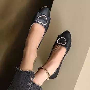 Женские балетки, осенние туфли, лоферы, туфли для женщин, заостренный нос, без застежек, офисные лакированные кроссовки из кожи для женщин, Zapatos De Mujer 35 бежевый