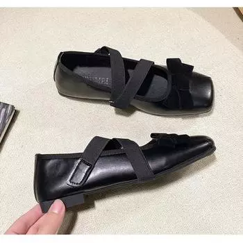 Женские балетки Туфли Женские Весна Лето 2025 Повседневные Кроссовки Сандалии Мода Сабо Босоножки Балерина Удобные Элегантные 35