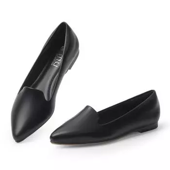 Женские балетки, удобные мягкие туфли без застежек на плоской подошве с острым носком, повседневные элегантные женские кроссовки на низком каблуке 6