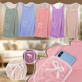 Женские банные полотенца для девочек, носимые 140*85 см, быстросохнущие, для купания, пляжа, спа, халаты, для стирки одежды, душа, ванны и тренажерного зала One Size синий