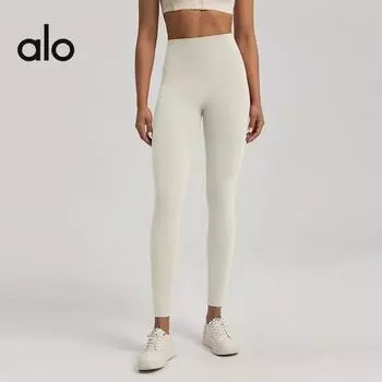 Женские бархатные штаны для йоги с высокой талией: Утягивающий, согревающий и приподнимающий бедра дизайн без швов — идеально подходит для занятий фитнесом. M