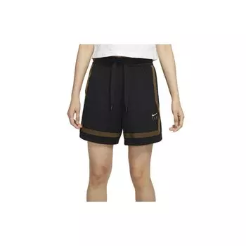 Женские баскетбольные тренировочные шорты Nike Fly Crossover, черные CK6600-015 XS