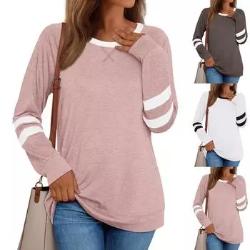 Женские базовые футболки с длинными рукавами и изогнутым подолом, летние топы, облегающие футболки, одежда S белый