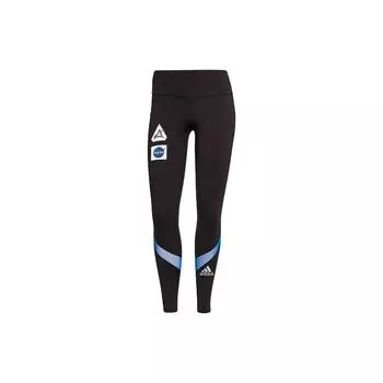 Женские беговые тайтсы Adidas Space Techfit черные GK6990 S