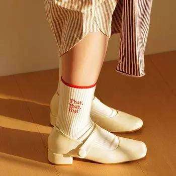 Женские белые носки, хлопковые носки с буквами и оборками для девочек Y2k Harajuku Lolita Funny Socks