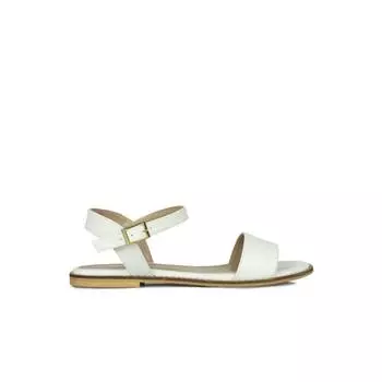 Женские белые сандалии с большими маленькими номерами Новые летние удобные дышащие повседневные качественные стильные легкие сандалии