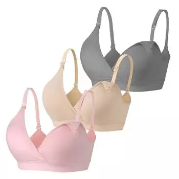 Женские бесшовные бюстгальтеры для беременных и кормящих грудью без регулируемых бретелей на косточках, бюстгальтеры для удержания и кормления грудью 2XL