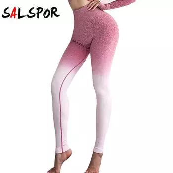 Женские бесшовные леггинсы для фитнеса с высокой талией, полые леггинсы для фитнеса, спортивные леггинсы в полоску, джеггинсы