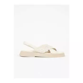 Женские бежевые кожаные сандалии Hesy, новые летние удобные дышащие повседневные качественные стильные легкие сандалии