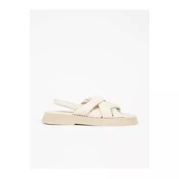 Женские бежевые кожаные сандалии Sarea Новые летние комфортные дышащие повседневные качественные стильные легкие сандалии