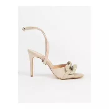 Женские бежевые замшевые босоножки на каблуке Новые летние удобные дышащие повседневные качественные стильные легкие сандалии