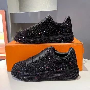 Женские блестящие кроссовки на воздушной подушке для женщин, модная повседневная обувь для бега, серебристая женская обувь, удобная спортивная обувь Zapatillas 35 белый