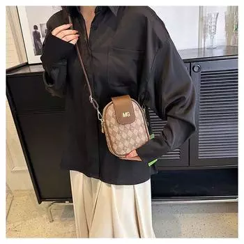 Женские боковые сумки для женщин, новинка 2023 года, популярная роскошная кожаная сумка через плечо, маленькие винтажные подвесные сумки для мобильных телефонов