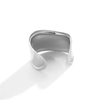 Женские большие манжеты браслеты персонализированные металлические открытые широкие браслеты ювелирные изделия серебряный