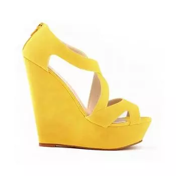 Женские босоножки Летняя мода Сексуальные туфли на высоком каблуке Тренд Комфорт Открытый носок Платформа танкетка Каблук Джаз Танцевальная женская обувь Большие размеры 35