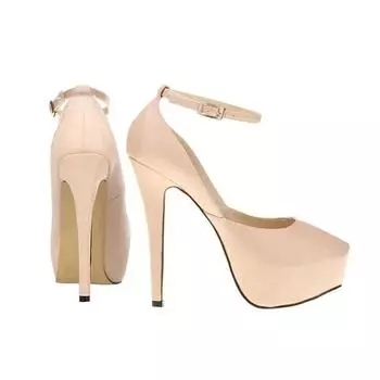 Женские босоножки-лодочки, сексуальные, 14 см, очень тонкие, на высоком каблуке, на платформе, с открытым носком, на шпильках, из лакированной кожи, для вечеринок, ночного клуба, свадьбы 35