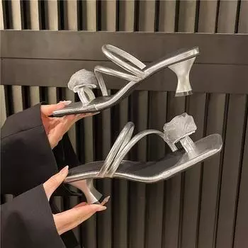 Женские босоножки на шпильках, роскошные, модные, шикарные, для вечеринок, свадеб, сексуальные, дизайнерские, элегантные, высокого качества, женские туфли 35 бежевый